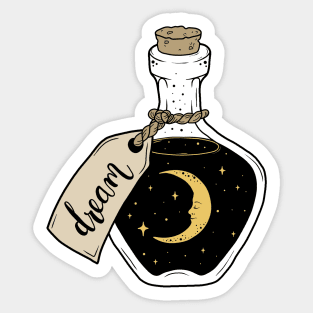 Dream in a bottle Sticker